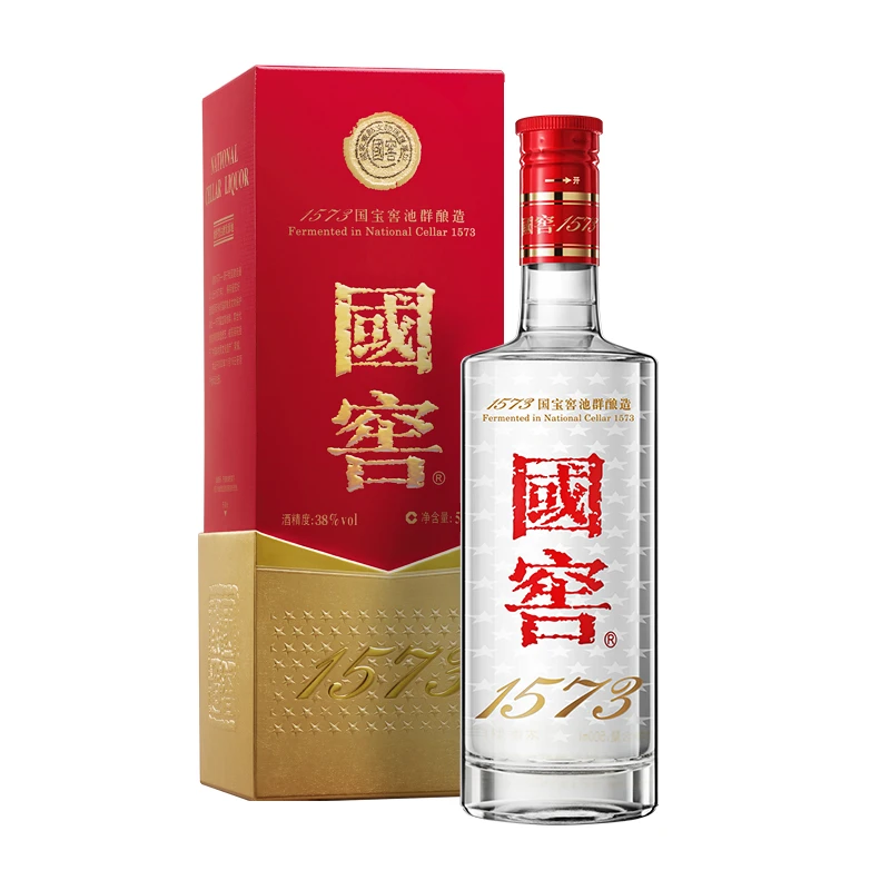 LUZHOU/泸州国窖1573浓香型白酒经典款38度500ML