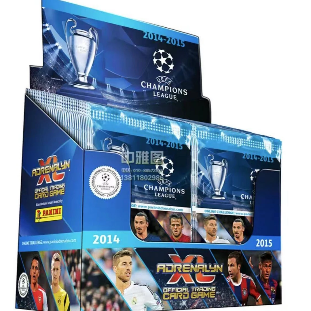 【帕尼尼】14-15赛季 UEFA 欧冠 足球 球星卡盲盒 【代拆】