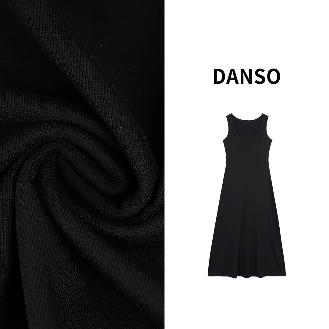 DANSO【瘦瘦裙】玉美华显瘦气质宽松连衣裙女装连衣裙BT8425