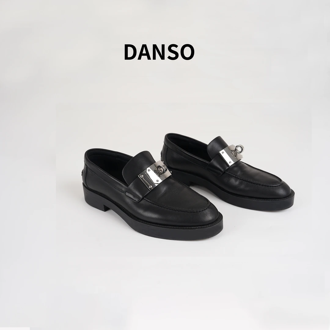 DANSO【H家】时尚百搭潮鞋低帮小皮鞋SW0550