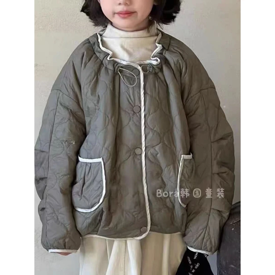 【清仓170】现货FF149女童秋季韩版棉服外套