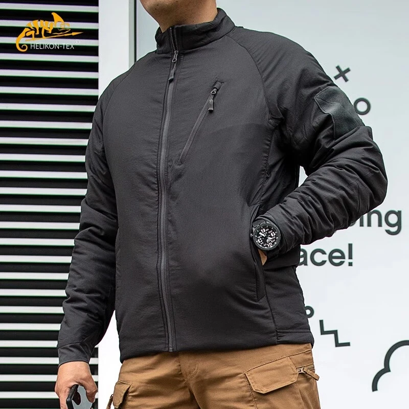 赫利肯helikon保暖c棉猎狼犬立领外套男士防泼水轻便压缩内胆棉服