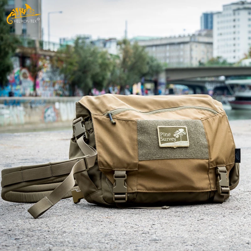 Helikon赫利肯COLIRIER 斜挎邮差包户外单肩战术包电脑包侦查包