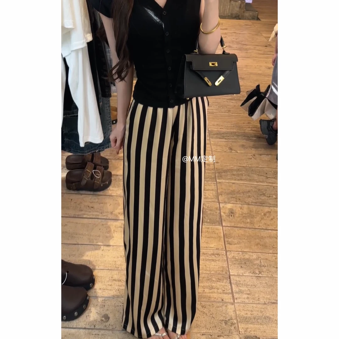 【情迷柏林】2024新款显瘦休闲裤A137