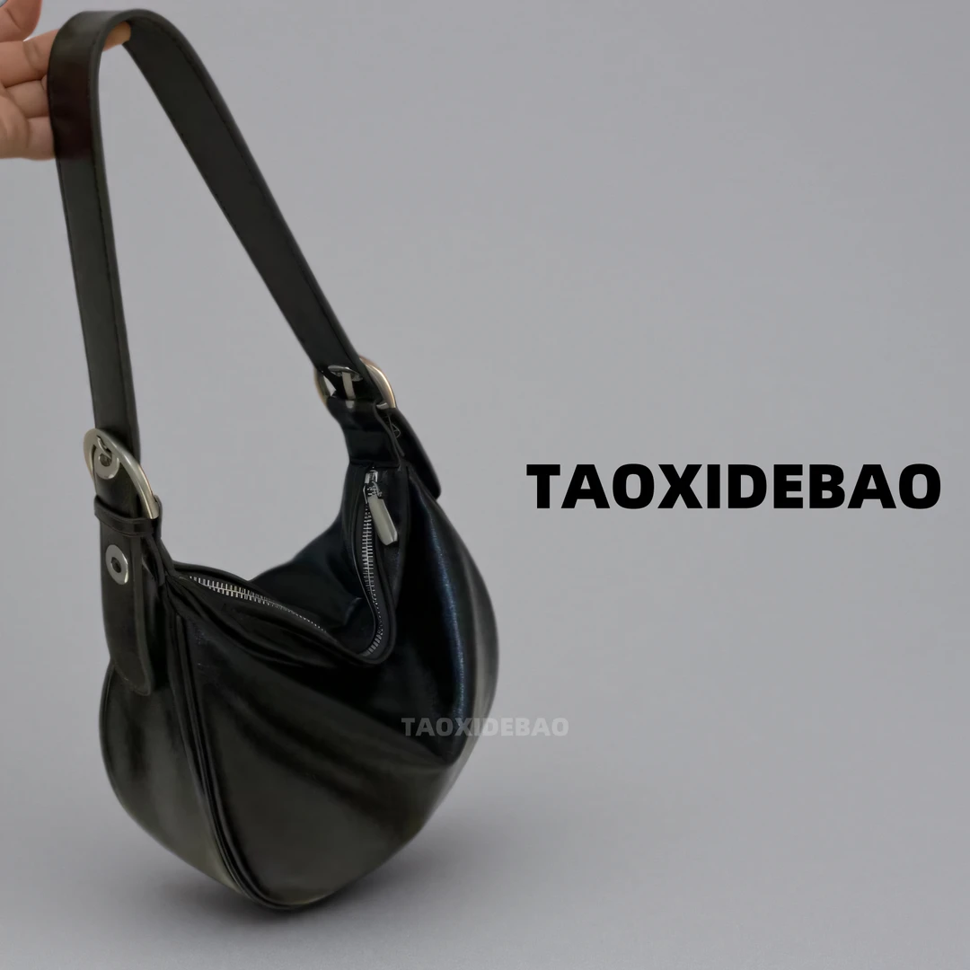 TAOXIDEBAO_小众定制单肩斜跨包 759 绿色 （意大利独家定制面料）