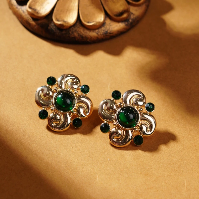 铁合金耳饰 【手播】  铜 耳饰FZ410240114