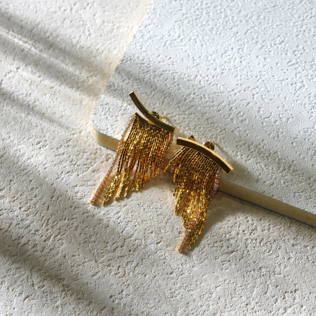 Hyman Kevin 铜合金合成锆石耳饰 耳饰HC406180460