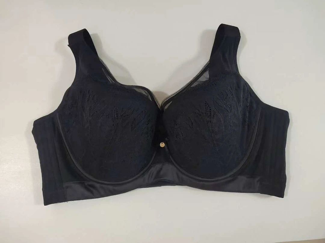 2025轻薄蕾丝记忆软钢圈收副乳防下垂文胸舒适性感女士夏季美背