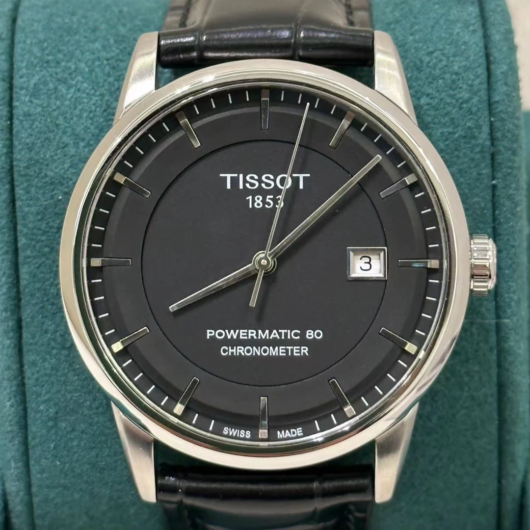 99新 Tissot/天梭 豪致/臻耀/男款天文台机械/T086/公价7500/41MM