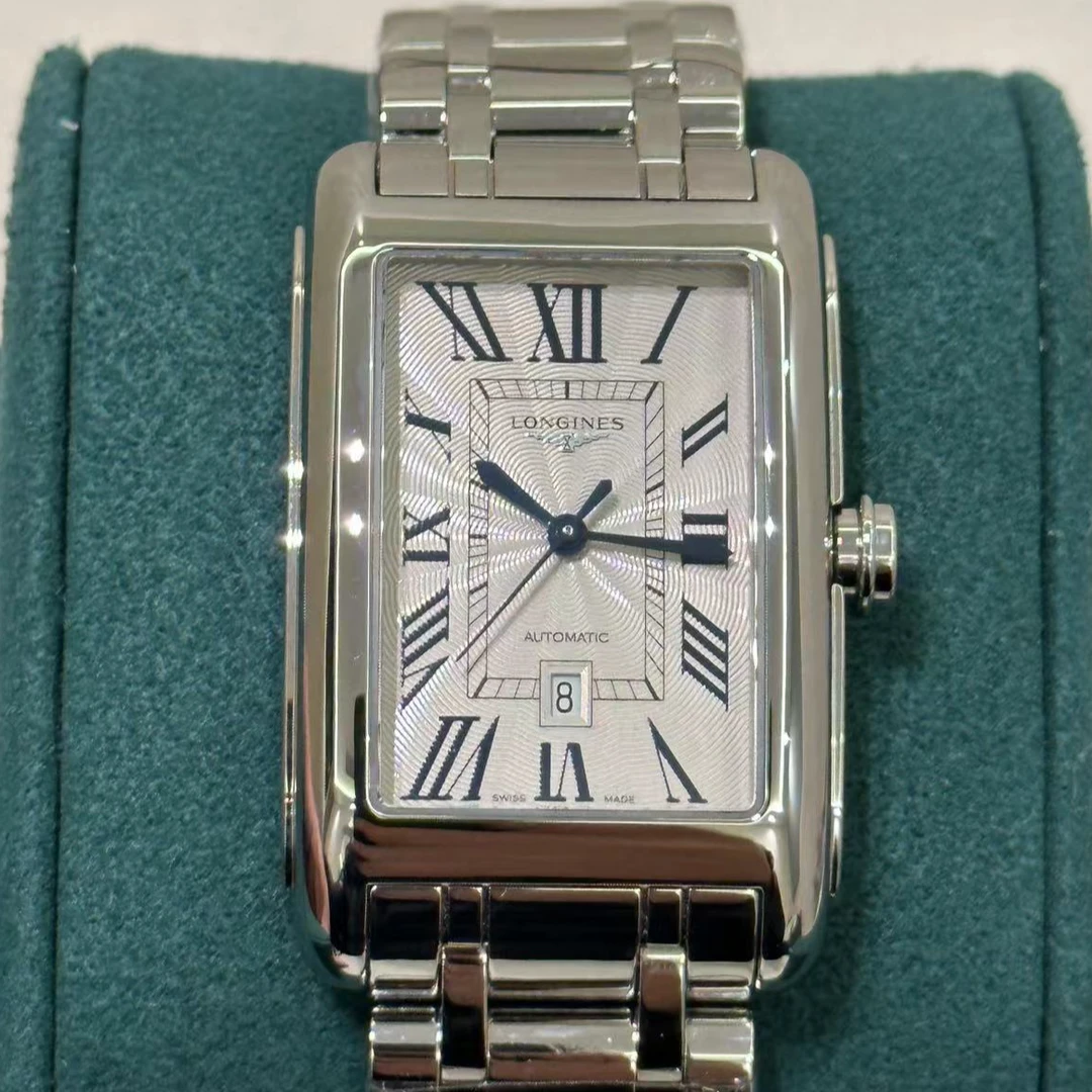 99新 Longines/浪琴 黛绰维纳/臻耀/男士机械/公价14400/27x43mm