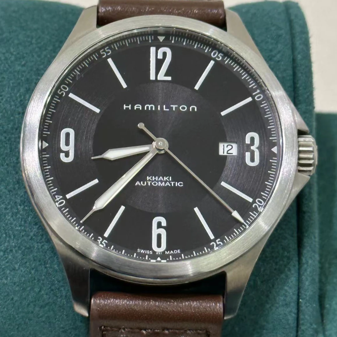 95新 Hamilton/汉米尔顿 卡其航空/臻耀/男士机械/公价6300/42MM