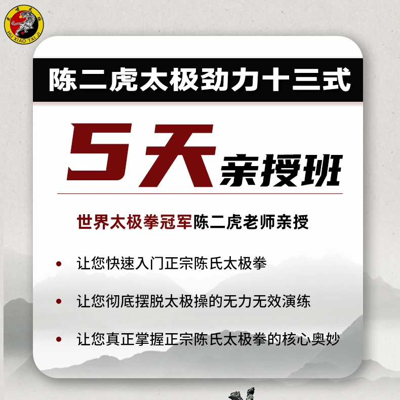 陈二虎太极劲力十三式亲授班