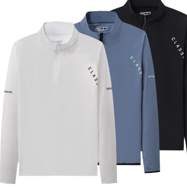 2022冬季跨境同款男士运动卫衣连帽健身运动拉链卫衣宽松休闲上衣