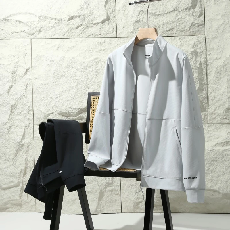 掌柜自留！舒适好穿！男士户外立领外套运动休闲夹克2597