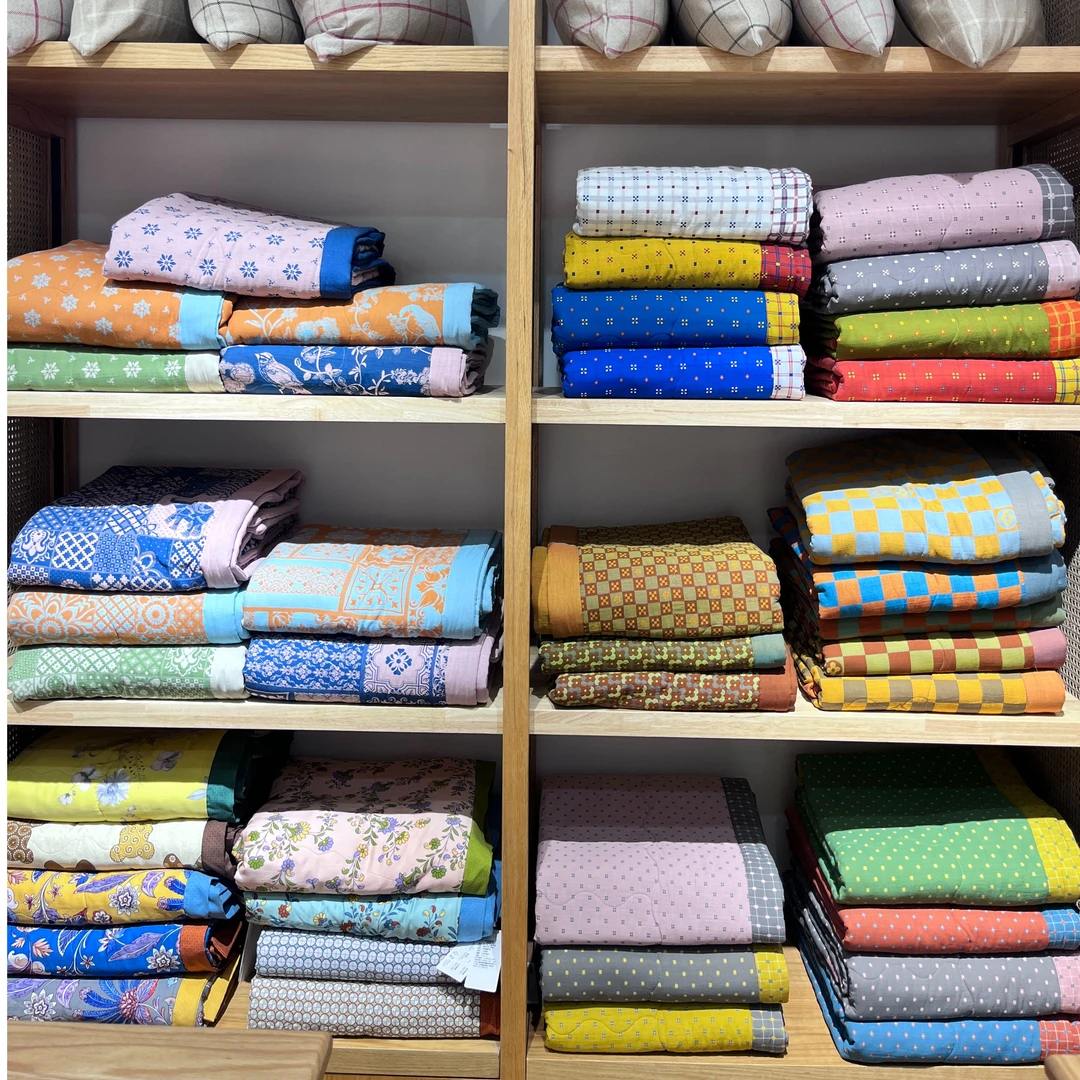 【雯雯主推款】双层纱郁金飘香双层纱三件套