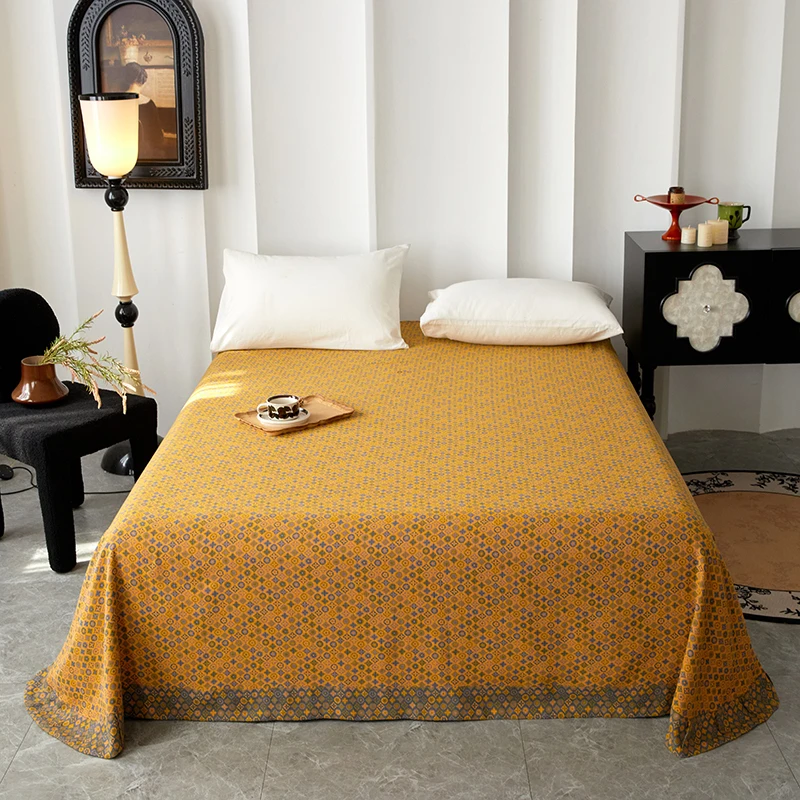 上新！！双层纱朦胧单床单【宽边款】爆款花型