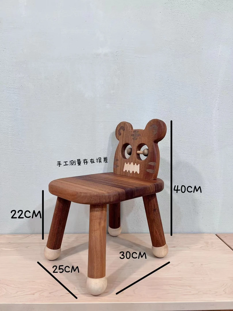 （定制链接发老虎）沐沐的房间老虎生肖凳