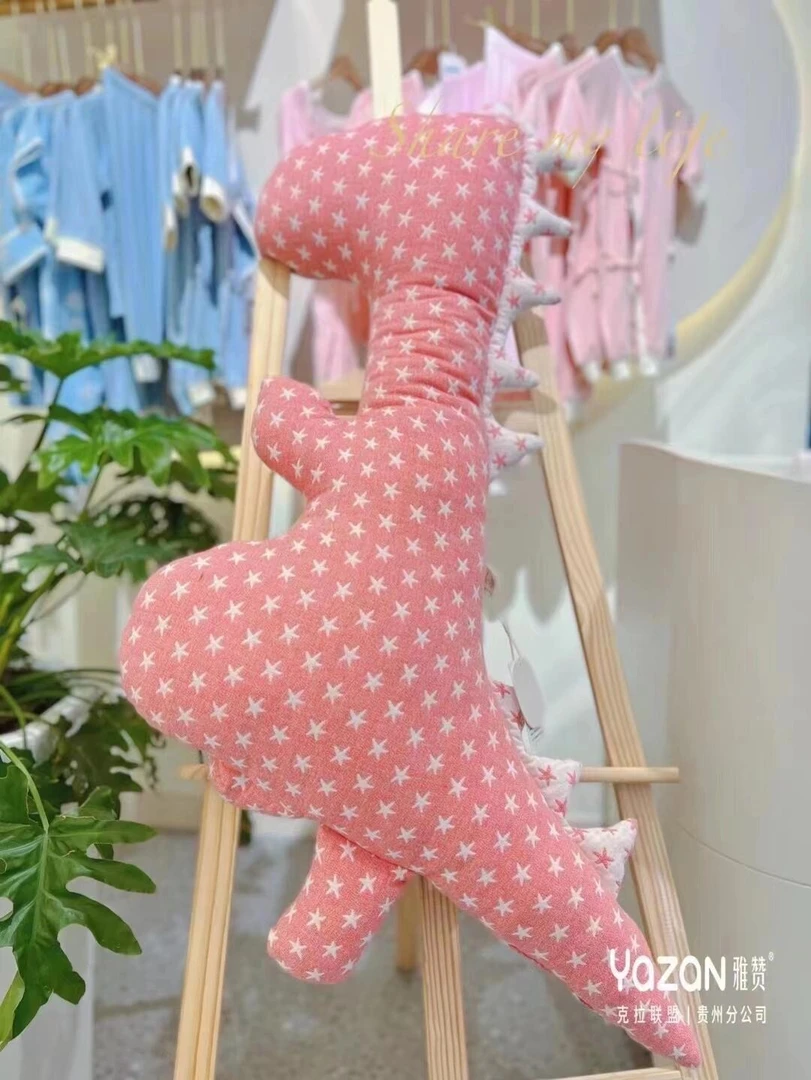 雅赞恐龙抱枕安抚枕可爱恐龙