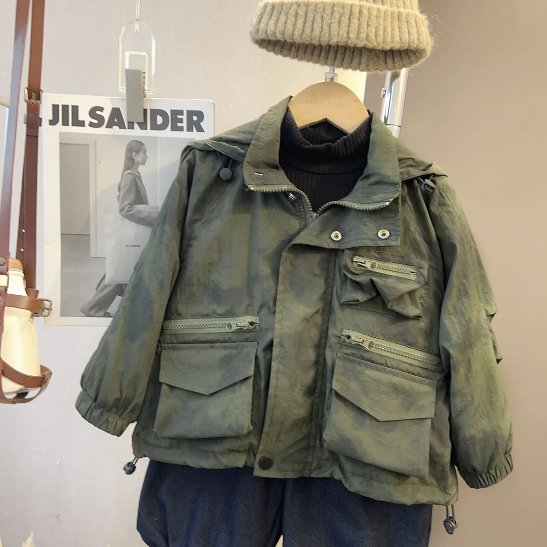 【迷彩】连帽迷彩外套