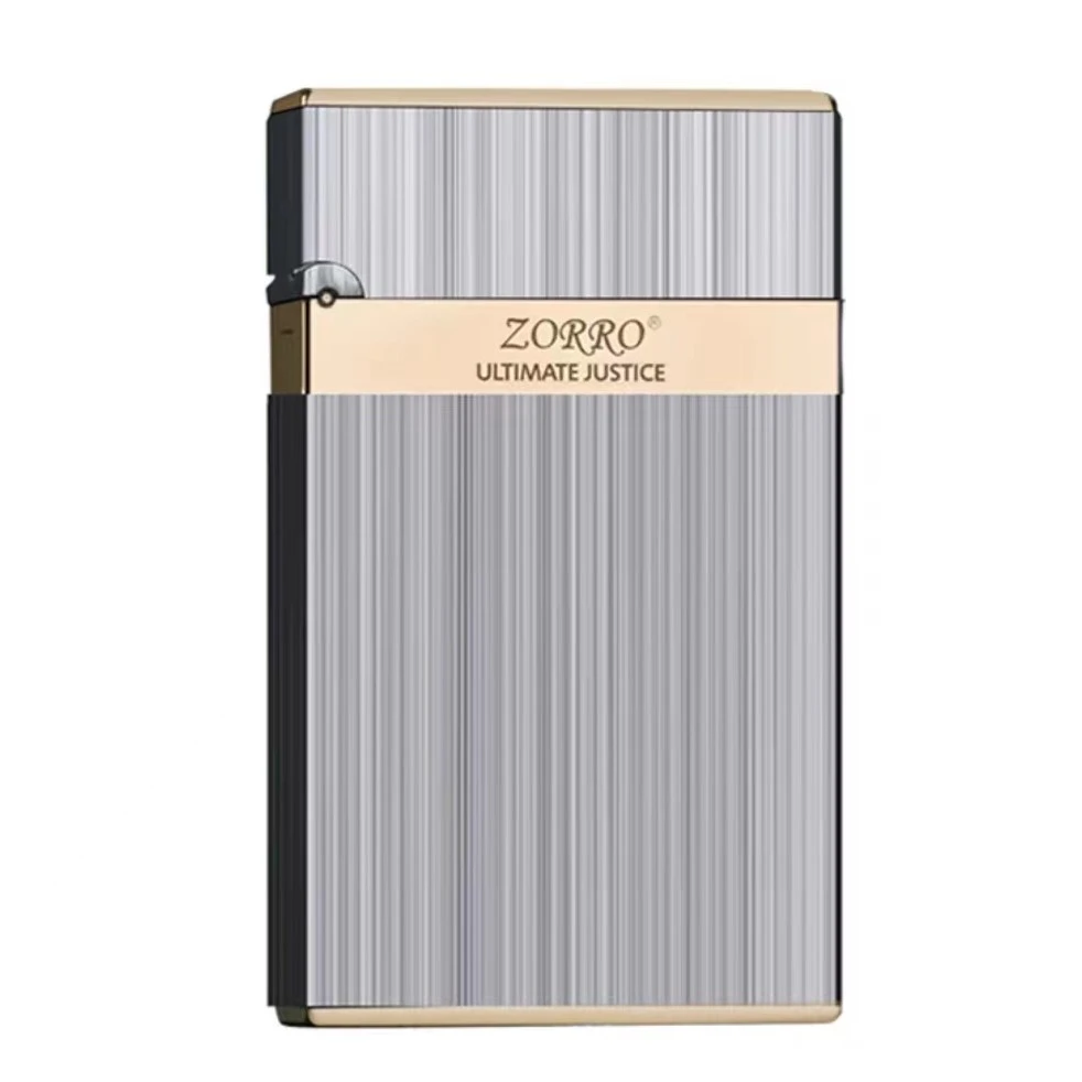 ZORRO佐罗煤油打火机个性创意复古纯铜552钢音朗声一体机送男友
