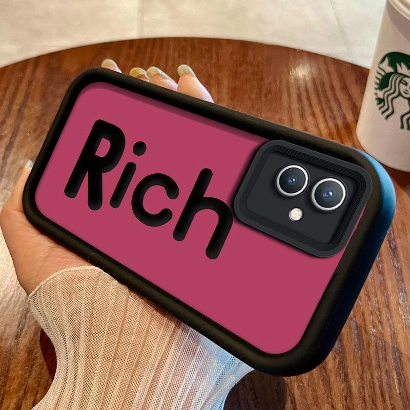 适用VIVOY33S手机壳vivoy33s手机壳阶梯Rich高级感柔软ins网红潮