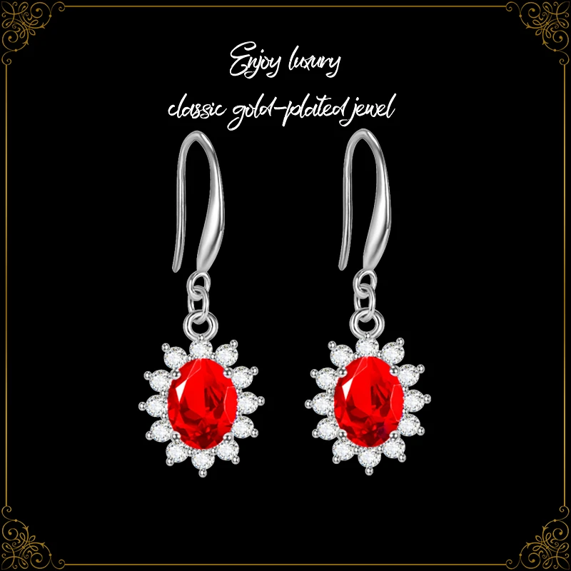 铜合金耳饰 佩颜 铜合金7EC-5104 设计师气质太阳花鱼钩耳坠耳钉