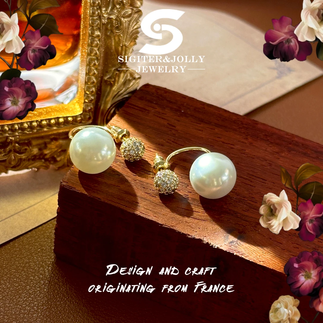 【人鱼姬】法⭐Prefect&Young法式轻奢气质耳钉Z-3493