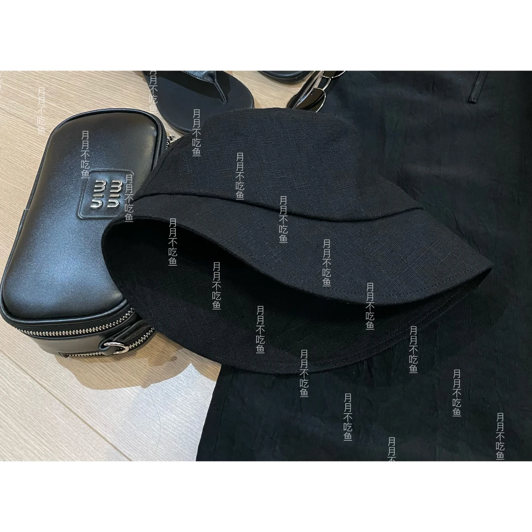 LY/月月不吃鱼 夏季YUEYUE 自留款休闲百搭渔夫帽 2405B1626