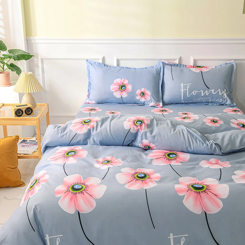 十里桃花被套单件【200x230】加厚磨毛亲肤学生单人双人四季用斜纹