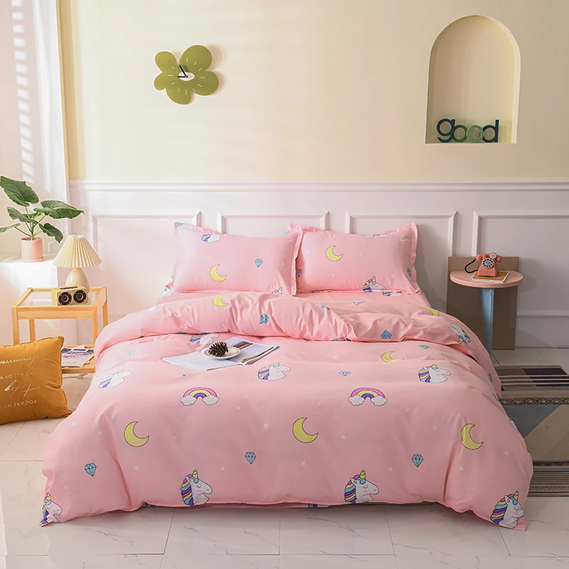 七彩马被套单件【200x230】加厚磨毛亲肤学生单人双人四季斜纹