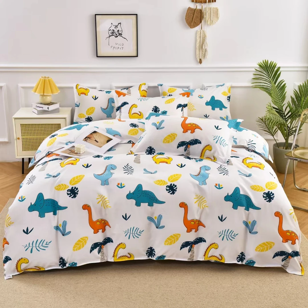 恐龙世界被套单件【150x200】加厚磨毛亲肤学生单人双人四季床用