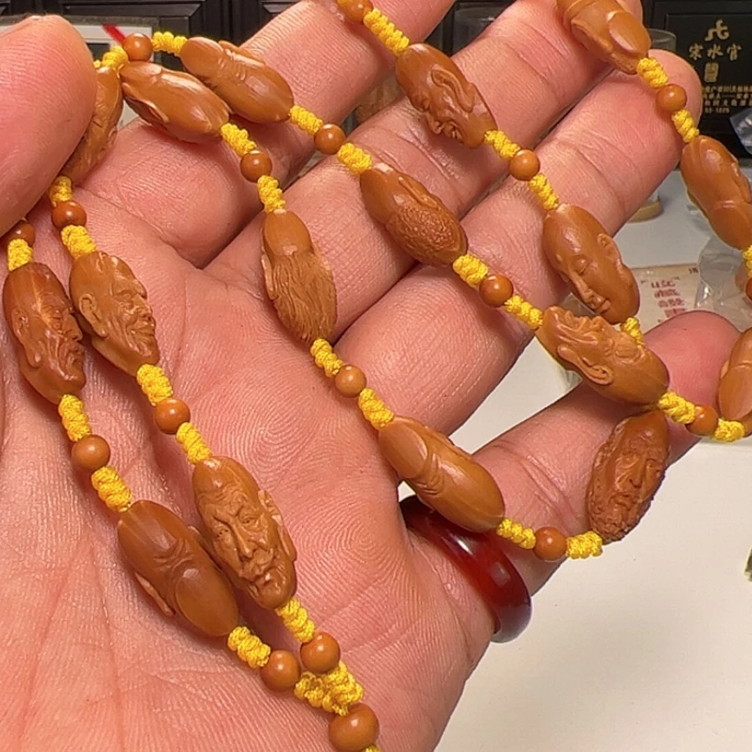 【闪购商品】十八罗汉核雕闭***&