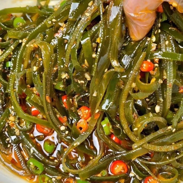 0霞浦烘干压缩海带丝真空小霞浦海带嫩苗凉拌菜干货厚海带笋1g