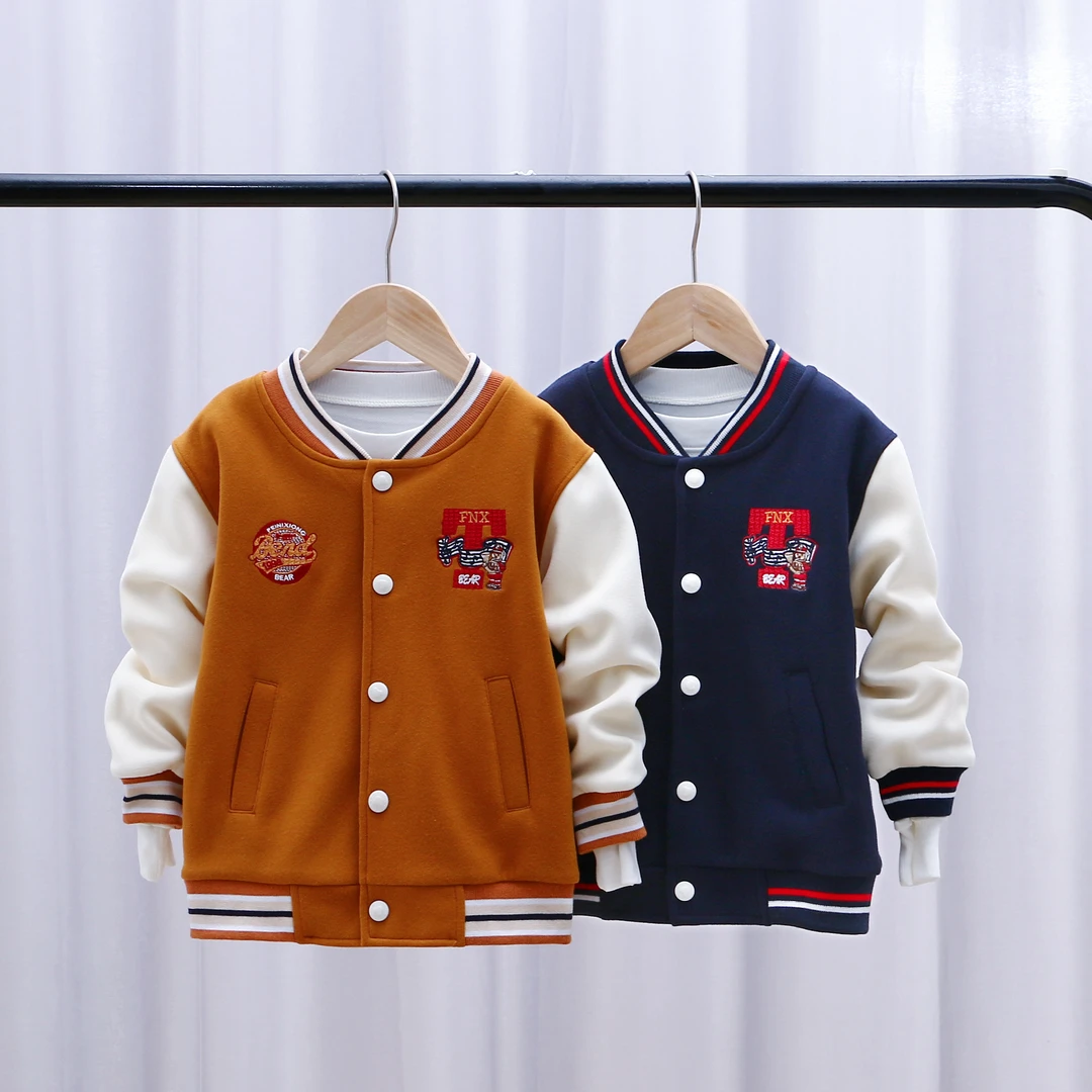 3332新款双色棒球服外套