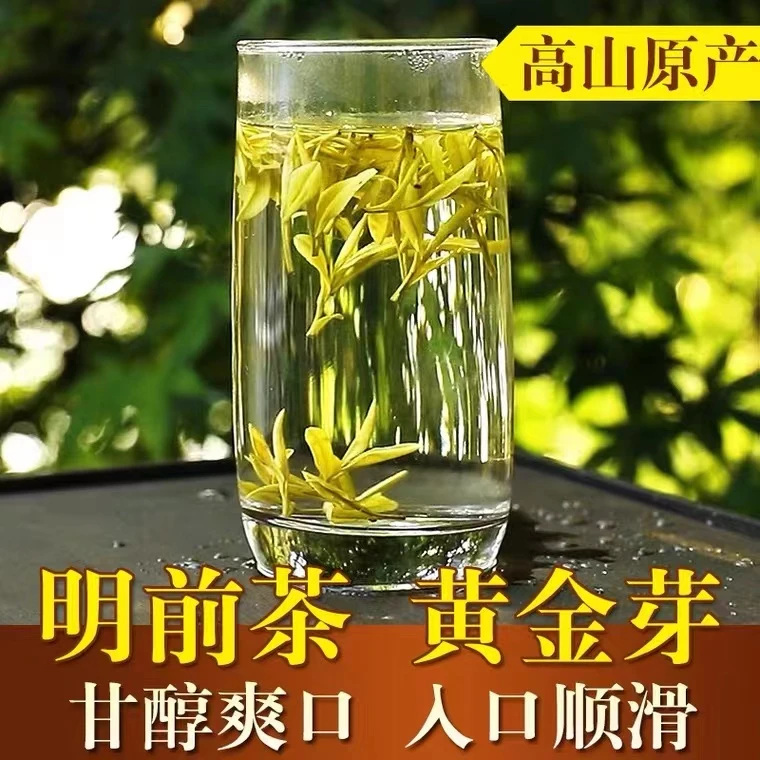 『新号补贴』2025新茶H298款 明前高山黄金芽 250g/500g