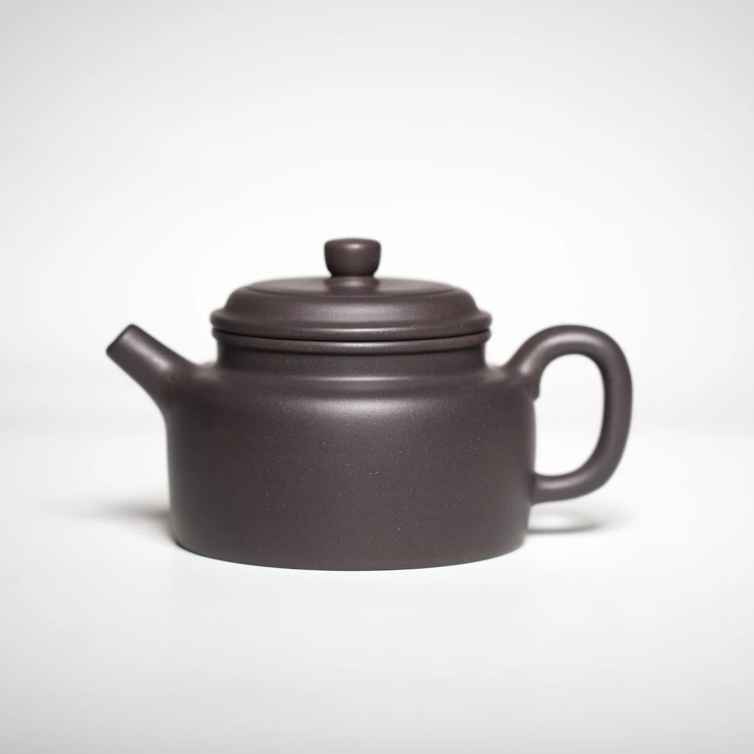 原矿天青泥【德钟】250cc TQ 半手宜兴紫砂壶