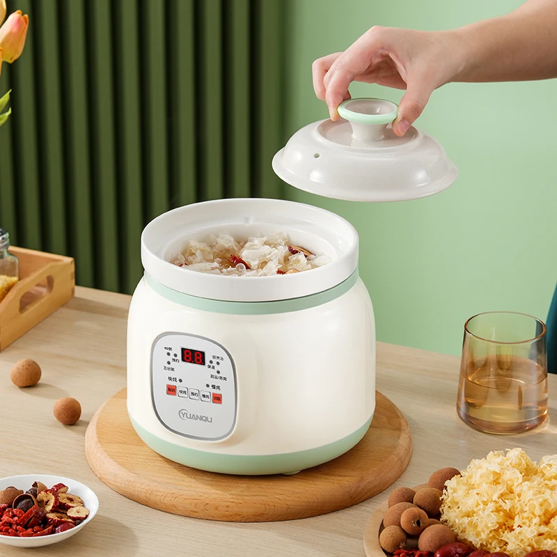 全自动陶瓷电炖锅煲汤煲粥专用快炖慢炖养生锅家用婴儿电炖盅D