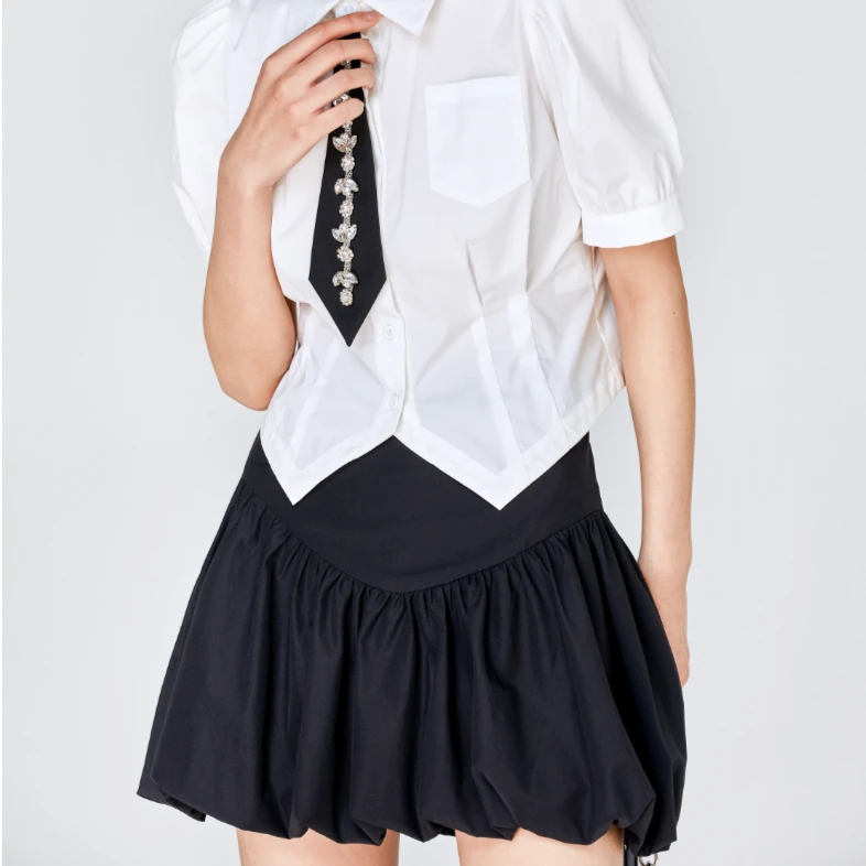 半身裙女2025百搭纯色短裙【822918】