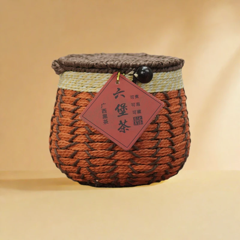 广西老六堡2017年份春料干仓陈化陈香