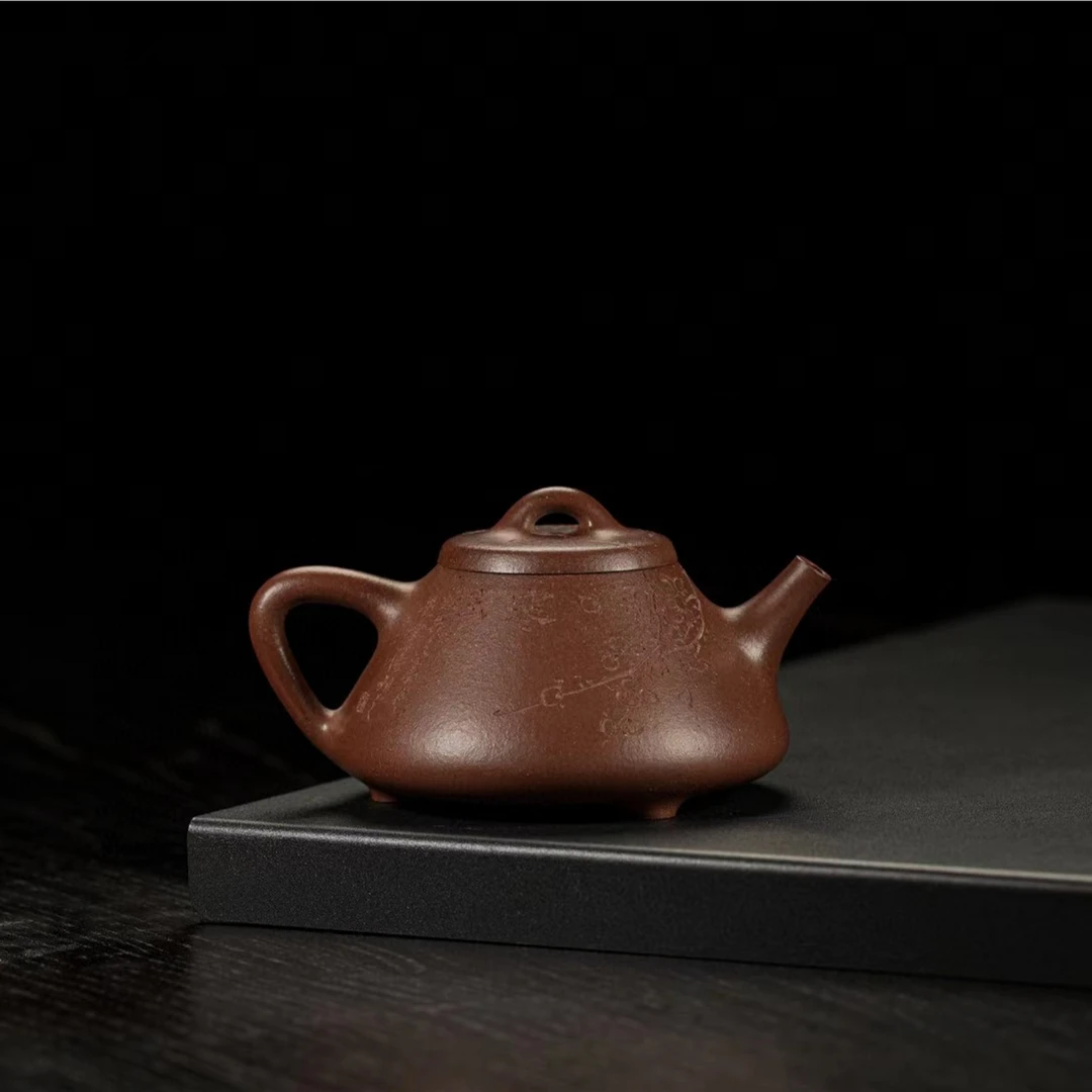 王鑫【子冶】专业做瓢十余年 也是少有的石瓢高手 配以刘伟涛刻200c