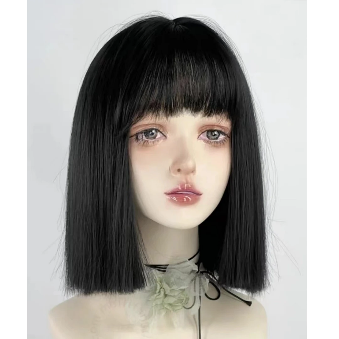 （一刀切拍这个链接）整顶假发一刀切假发