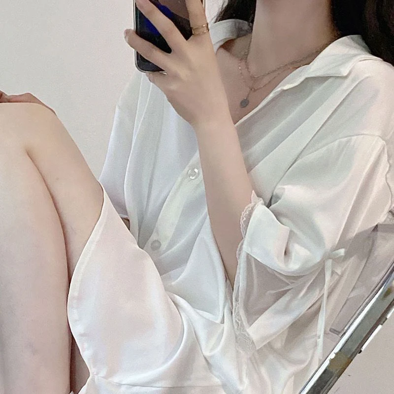 温暖睡衣夏季新款