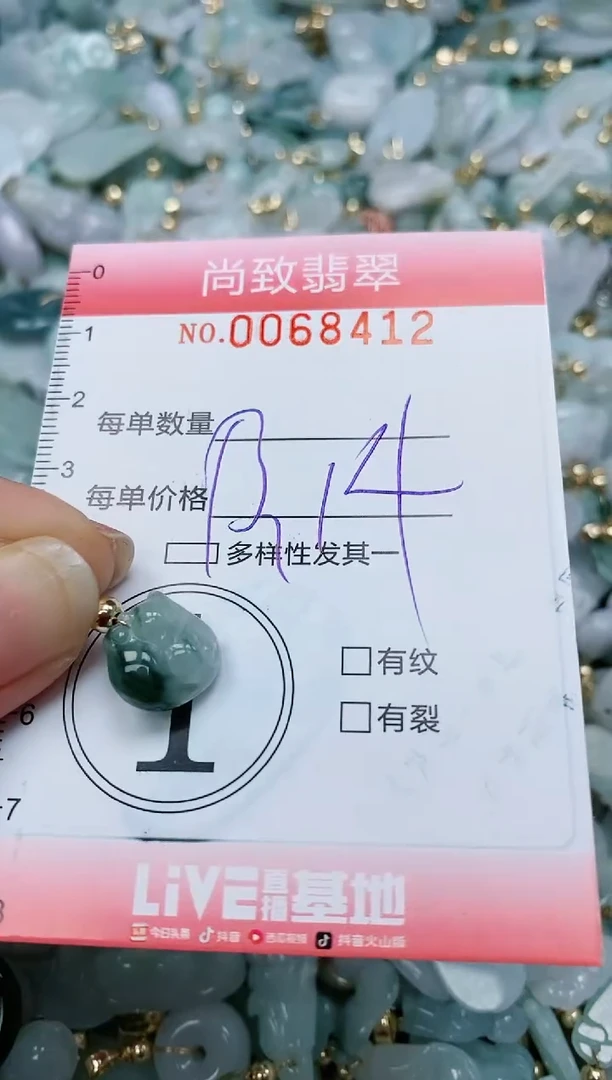 【闪购商品】翡翠颈饰未镶嵌闪购0068412
