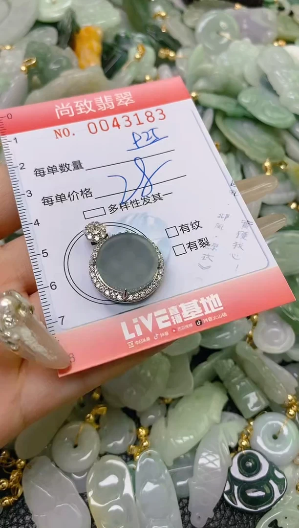 【闪购商品】翡翠颈饰未镶嵌闪购0043183