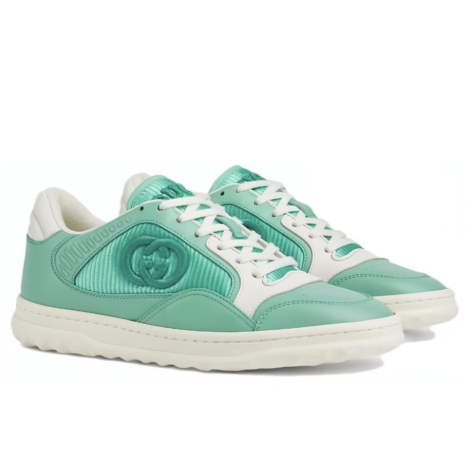 未使用 GUCCI/古驰 古驰Gucci 青绿色轻便休闲女鞋
