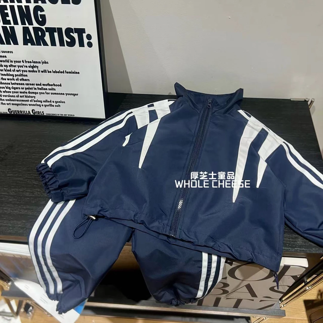 【开学季】2024秋季新款套装两件套运动风休闲显白撞色