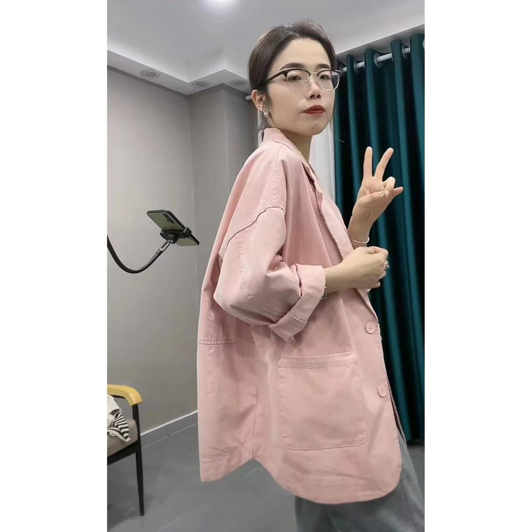 阔版韩范西服外套（宽松版）
