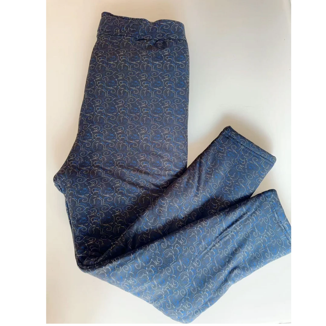 【断码特价】24款贴片福利女裤薄款宽松棉裤弹力中老年秋冬暖裤