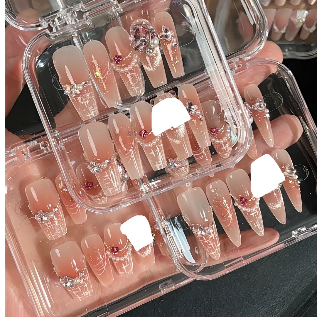 【奢华佳丽】手工穿戴美甲