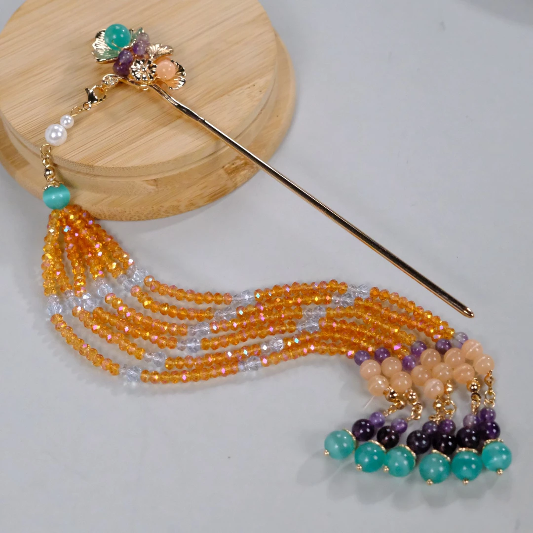 古悦倾城（可星）古风汉服发饰